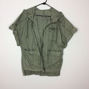 Army green jacket